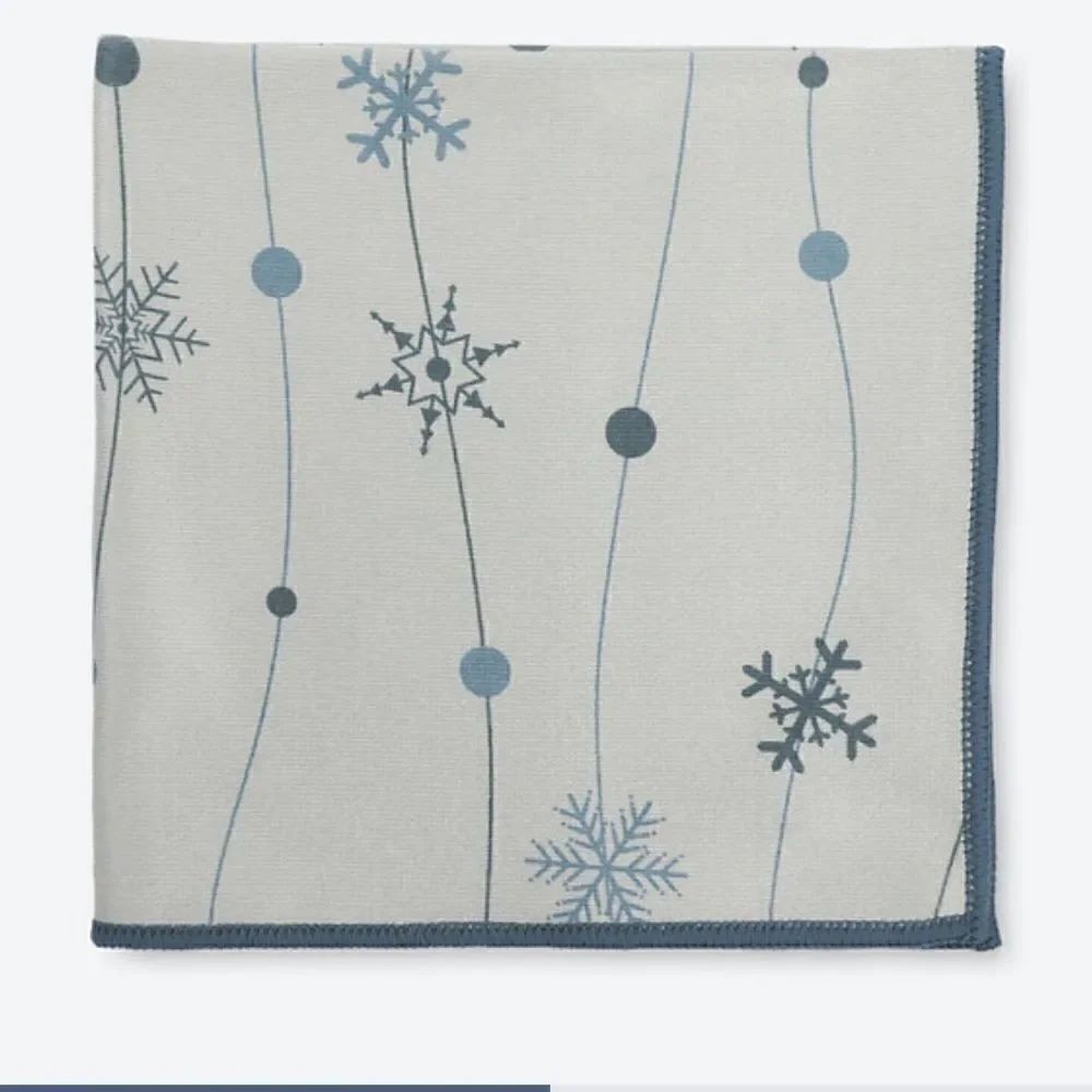 Norwex Stainless Steel Cloth Snowflake Limited Edition NWOT